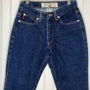 Guess Bootleg Low Waist 100% Cotton Jeans Size 26